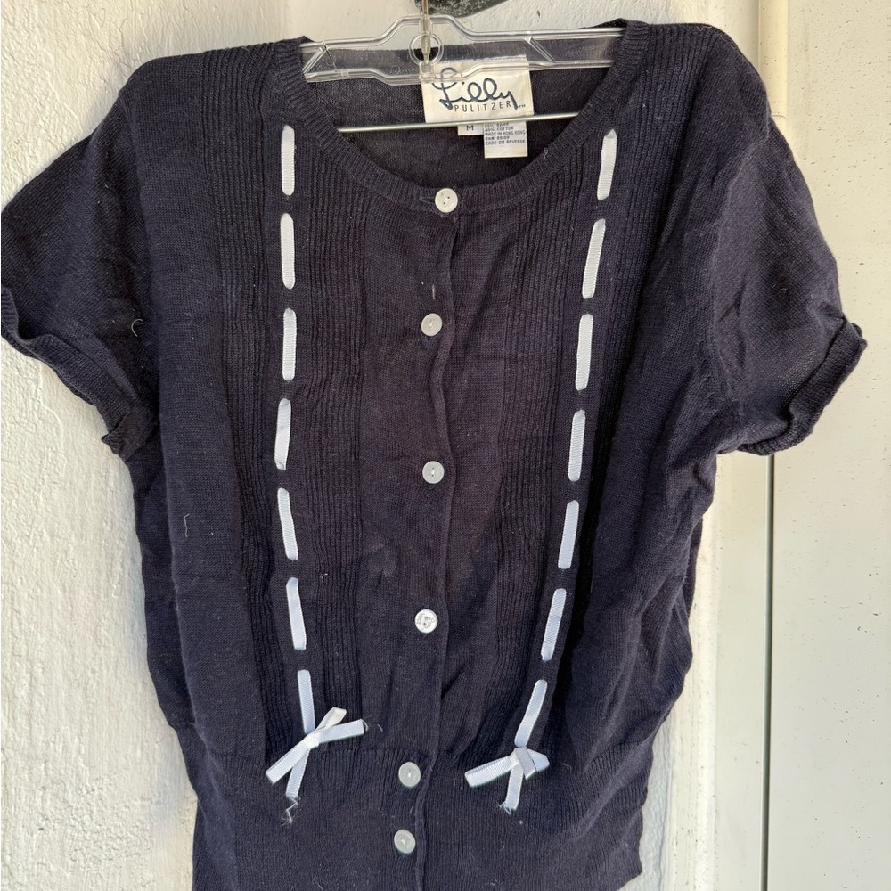 Lilly Pulitzer Dark Knit Sweater